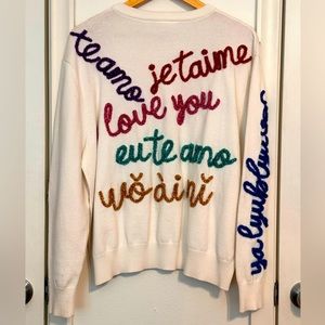 QUEEN OF SPARKLES pullover. Size L